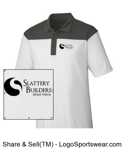 Slattery Builders Men's Polo Design Zoom
